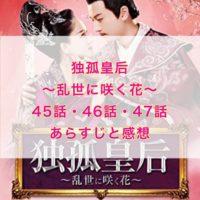 独孤皇后～乱世に咲く花～ 45話・46話・47話　あらすじと感想