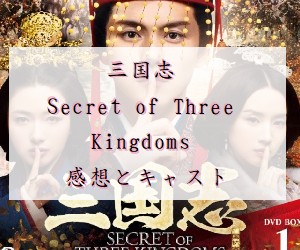 三国志 Secret of Three Kingdoms 感想とキャスト