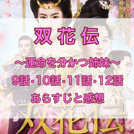 双花伝　9話・10話・11話・12話　あらすじと感想