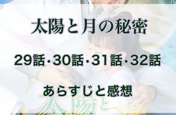 太陽と月の秘密　29話・30話・31話・31話　あらすじと感想