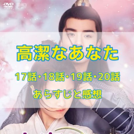 高潔なあなた　17話・18話・19話・20話　あらすじと感想