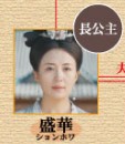 盛華長公主（シォンファ・ジャンゴンジュ）楊童舒（ヤン・トンシュ）