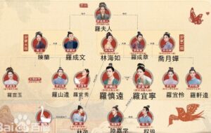 安寧録　相関図