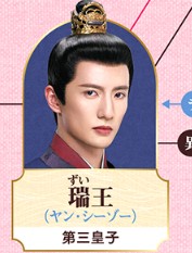 瑞王「ずいおう）　楊仕澤（ヤン・シーゾー）